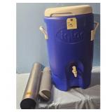 Igloo Blue Water Cooler Dispenser with 2 Metal/Pla