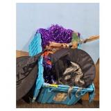 Halloween Witch Hats and Wigs Lot & Fall Decor