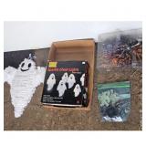 Totally Ghoul Sparkle Ghost Lights & Halloween Dec