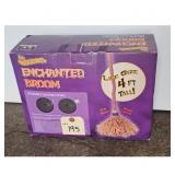 Musical Enchanted Broom Halloween Prop