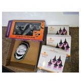Halloween LED Spooky Eyes & Hanging Ghosts Lot