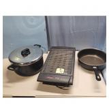 T-Fal Multi-Grill Electric Indoor Grill with Pot a