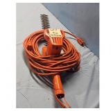 Orange Electric Hedge Trimmer with Cord