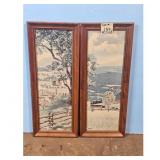 Pair of Framed Landscape Prints