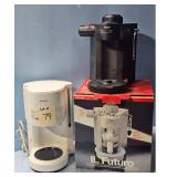Krups Coffee Maker Lot - White & Black Models