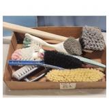 Lot of Assorted Cleaning Brushes