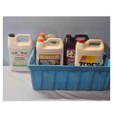 Lot of 5 Antifreeze Coolant Jugs - Motorcraft, Zer