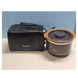 Magic Chef Toaster & Rival Crock-Ette Slow Cooker