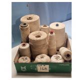 Lot of Assorted Spools of Twine and Rope