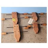 Craftsman Woodworking Clamps Lot of 4