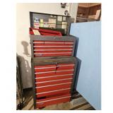 Craftsman Red and Gray Rolling Tool Chest Cabinet