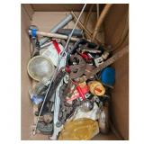 Assorted Plumbing Tools Lot - Pipe Cutters, Wrench