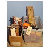 Lot of 2 Fire Extinguisher and Fluorescent Utility