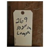 Lot of Wood Boards Lumber - 269 - 102" Length