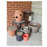 Lot of Assorted Planters and Garden Pots