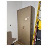 Metal Double Door Storage Cabinet 78" H x 36" W