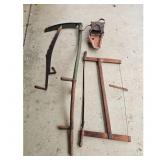 Scythe Tool Set w/ hand crank seeder