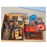Lot of Taps, Dies, and Threading Accessories