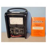 Simpson 260-5P VOM Multimeter with Operators Manua