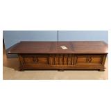 Vintage Mid-Century Modern Wood Coffee Table with