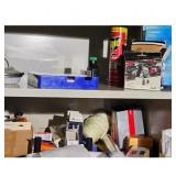 Assorted Contents from Metal Cabinet