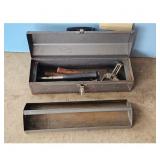 Craftsman Metal Toolbox with Tools