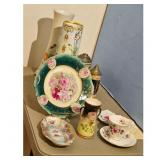 Porcelain Tea Cup Saucer Vase Plate Set & Beer St