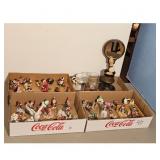 4 Flats of Miniature Figurines and Collectibles