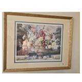 Bernard Allfree Floral Still Life Framed Print
