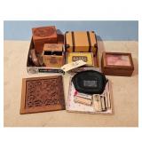 Vintage Hohner /Marine Band Harmonicas & Wood carv