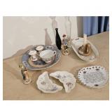 Vintage Decorative Ceramic Figurines and Tableware