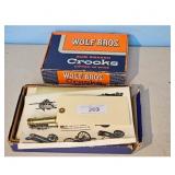 Wolf Bros Rum Soaked Crooks Dipped in Wine Box wit