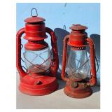 Vintage Red Dietz "D-Lite" Lantern Lot