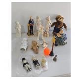 Collection of Vintage Ceramic Figurines - People &