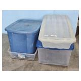 SEVERAL STERILITE TOTES