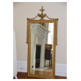 Urn & drape mirror 