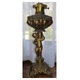 Cherub banquet lamp 