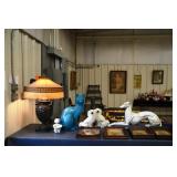 Photos of setting up auction 