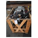 Never un-crated engine