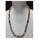 NA Made Necklace  12' Turquoise & Other Stones