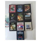Atari Games Lot of 10 Starmaster, Airlock,