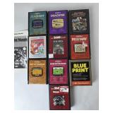 Atari Games Lot of 10 Seaquest, Dragster, Street
