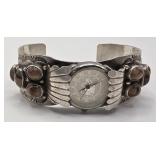 FB Watch Cuff Sterling & Stones