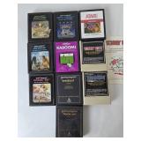 Atari Games Lot of 10 Surround, Video Pinball,
