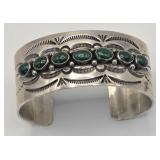 Sterling Silver Cuff .925 Stamped FB