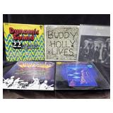 8 Records Buddy Holly, Queen, Crosby Stills,