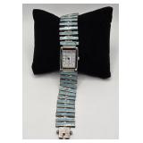 Turquoise.925 Silver Watch Band Maker Unreadable