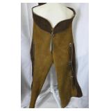 Leather Chaps Appear Unworn22' At widest part