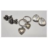 Sterling Silver Earrings NA Made