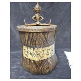 Vintage 1960 Treasure Craft Elf Cookie Jar